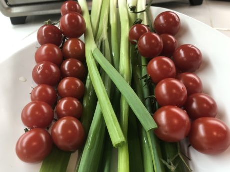 Tomatoes and Green Onions